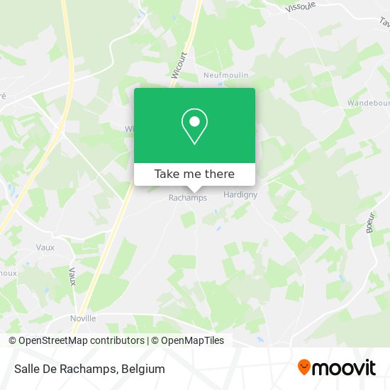 Salle De Rachamps plan