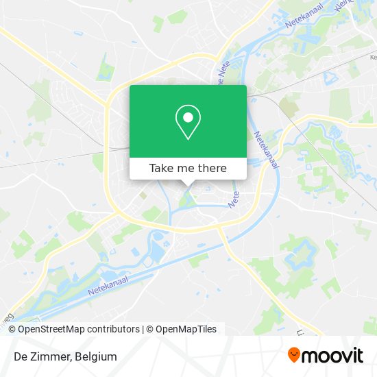 De Zimmer map