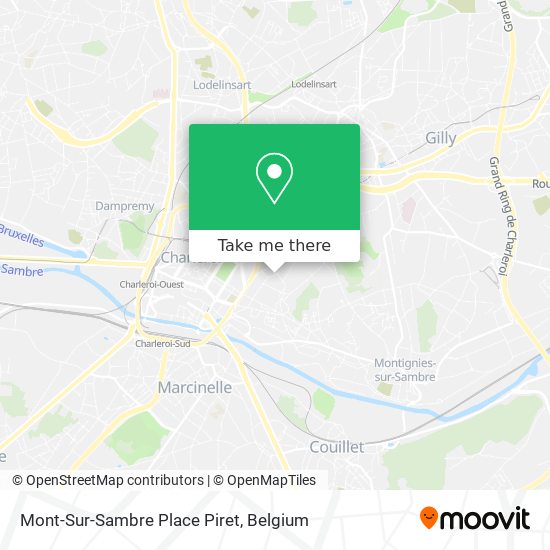 Mont-Sur-Sambre Place Piret plan