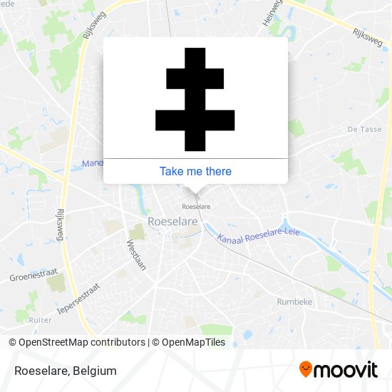 Roeselare map