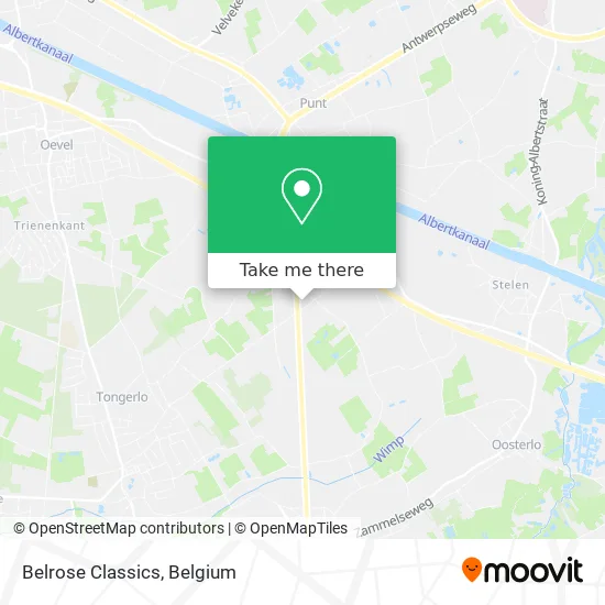 Belrose Classics map