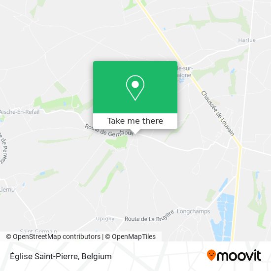 Église Saint-Pierre plan