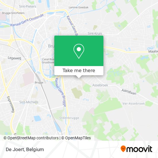 De Joert map