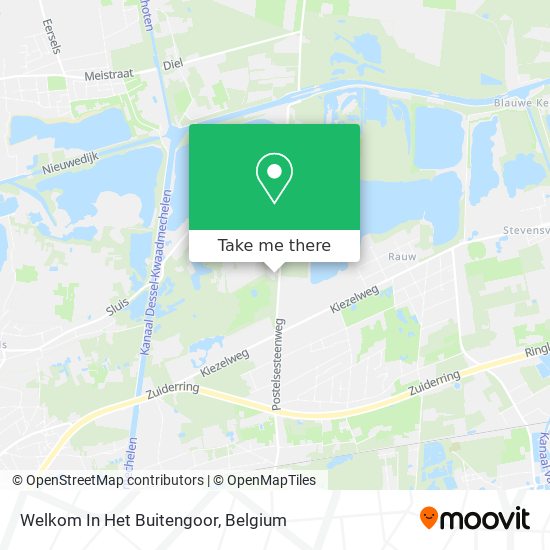 Welkom In Het Buitengoor plan