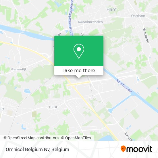 Omnicol Belgium Nv map