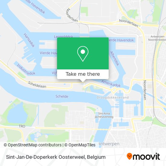 Sint-Jan-De-Doperkerk Oosterweel plan