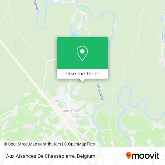 Aux Aisances De Chassepierre plan