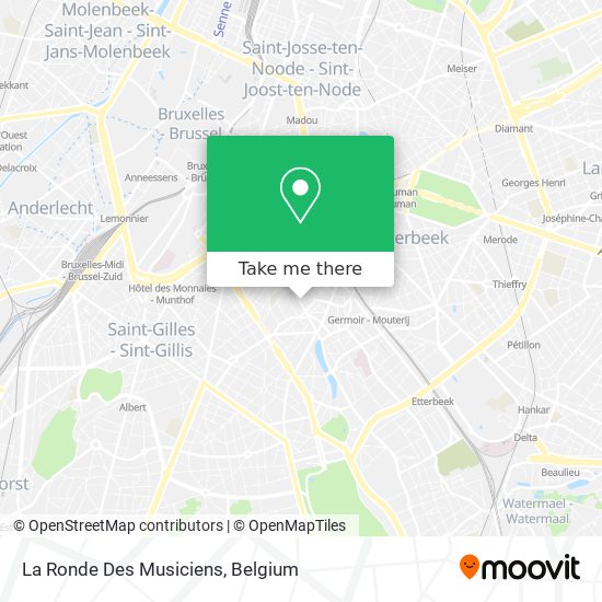 La Ronde Des Musiciens map