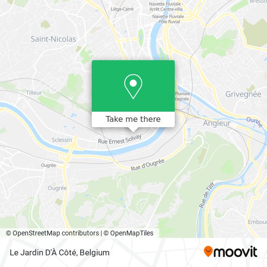 Le Jardin D'À Côté map
