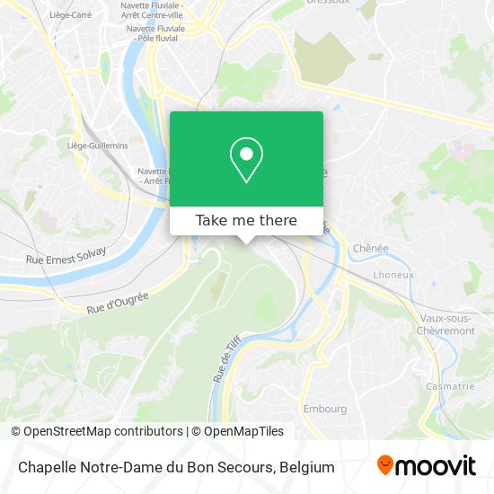 Chapelle Notre-Dame du Bon Secours map