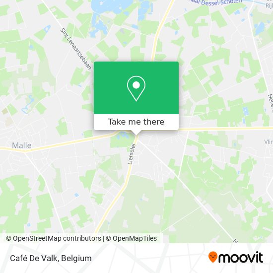 Café De Valk map
