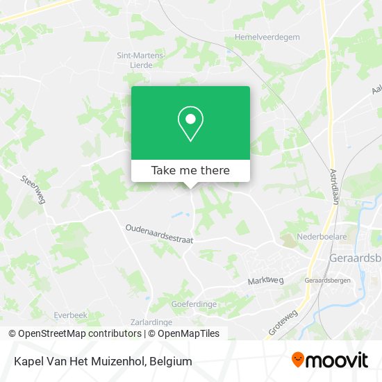 Kapel Van Het Muizenhol map