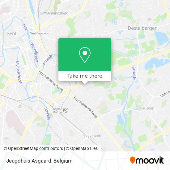 Jeugdhuis Asgaard map