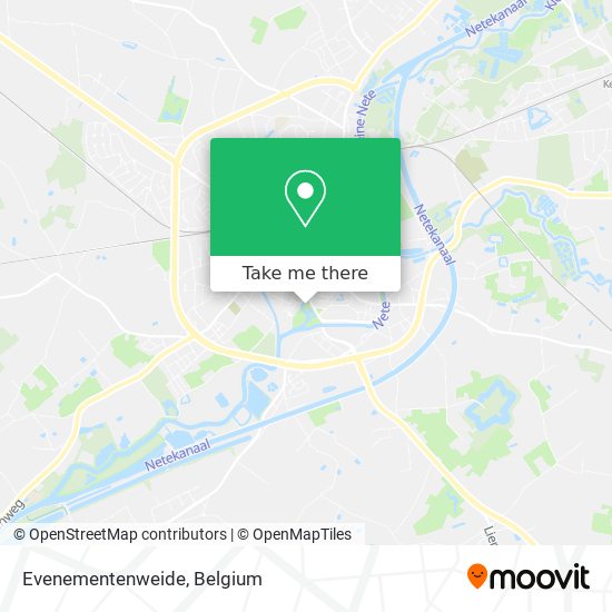 Evenementenweide map