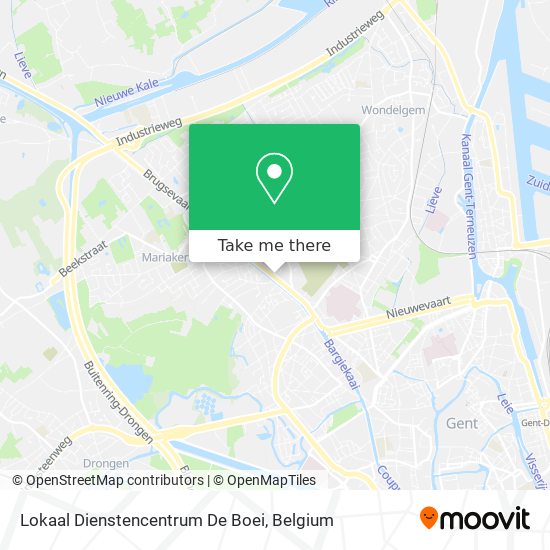 Lokaal Dienstencentrum De Boei plan