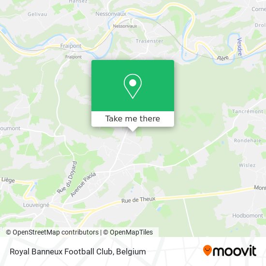 Royal Banneux Football Club map