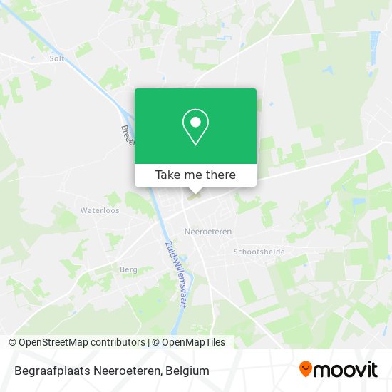 Begraafplaats Neeroeteren map