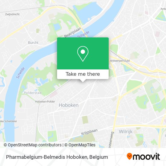 Pharmabelgium-Belmedis Hoboken plan