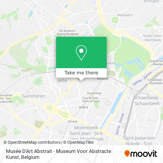 Musée D'Art Abstrait - Museum Voor Abstracte Kunst map