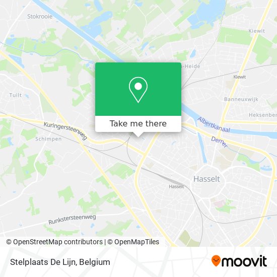 Stelplaats De Lijn map