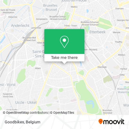 Goodbikes map