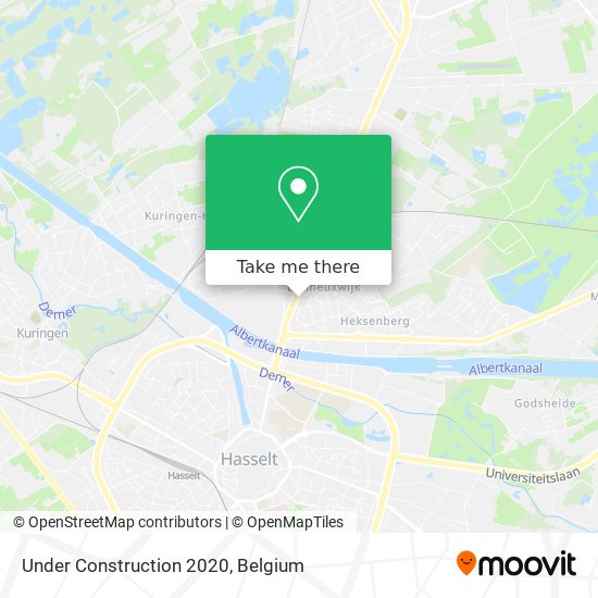 Under Construction 2020 map