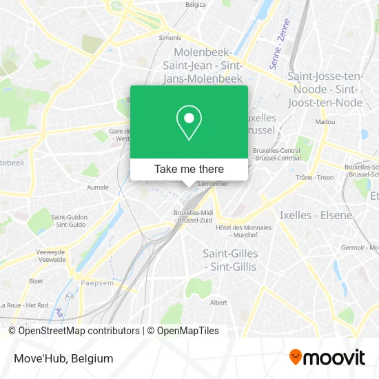 Move'Hub map