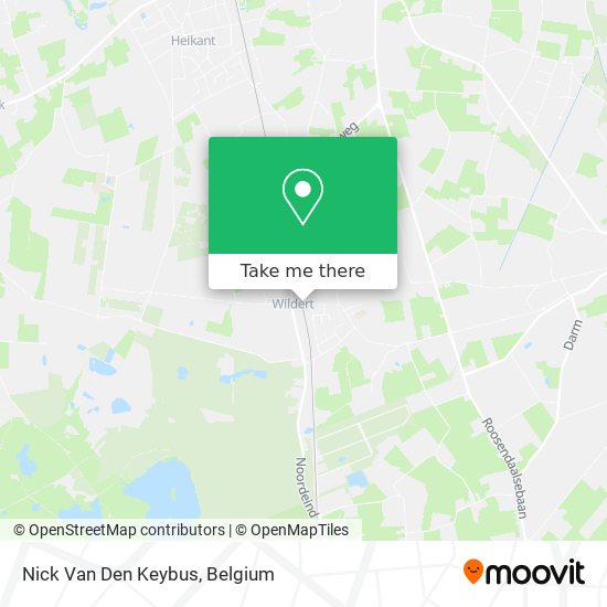 Nick Van Den Keybus plan