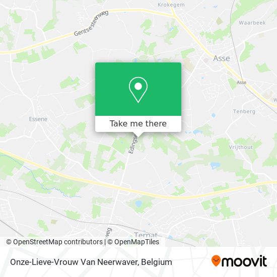 Onze-Lieve-Vrouw Van Neerwaver plan