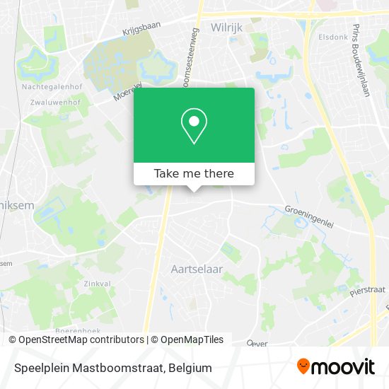 Speelplein Mastboomstraat plan