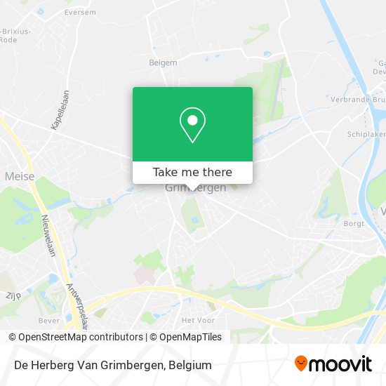 De Herberg Van Grimbergen plan