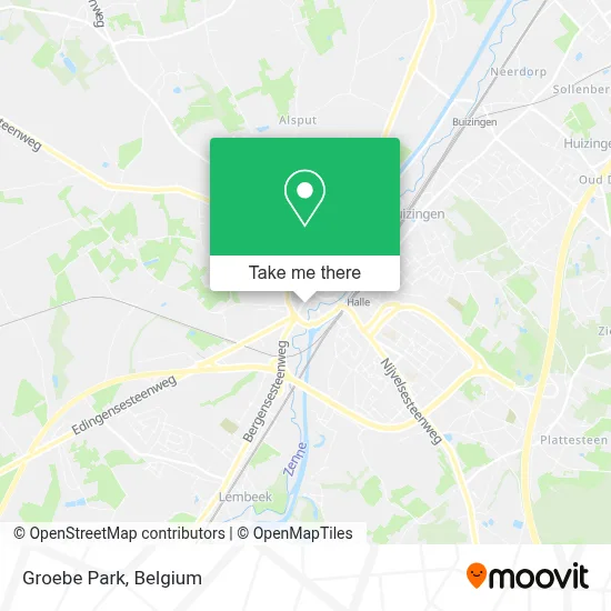 Groebe Park map