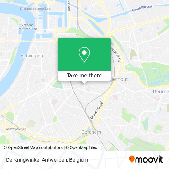 De Kringwinkel Antwerpen plan