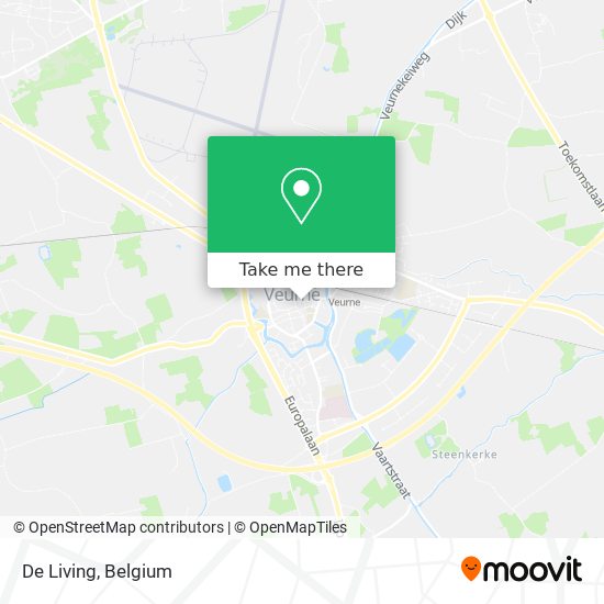 De Living map