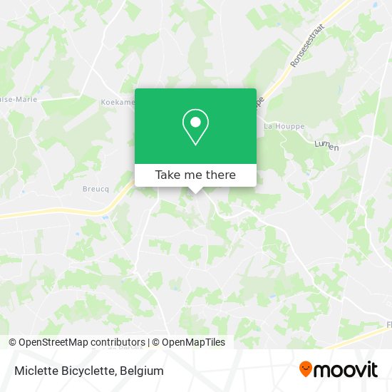 Miclette Bicyclette plan