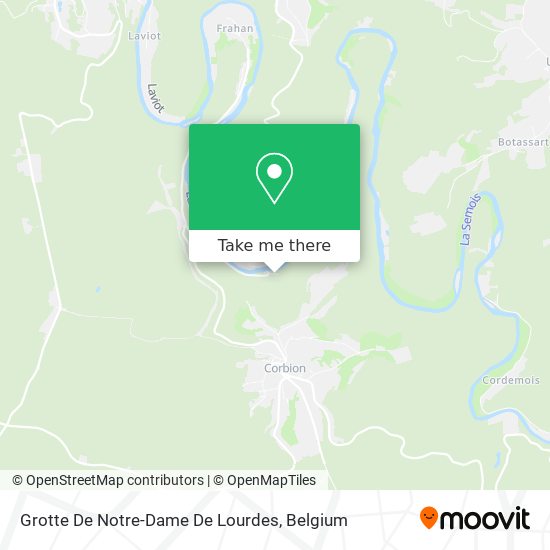 Grotte De Notre-Dame De Lourdes map
