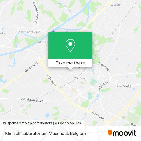 Klinisch Laboratorium Maenhout map