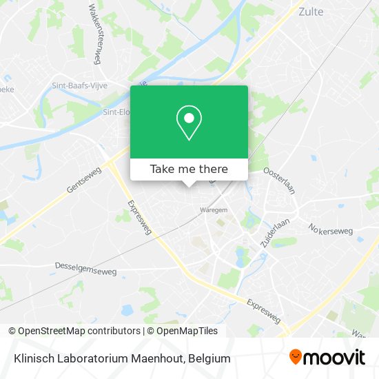 Klinisch Laboratorium Maenhout plan