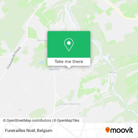 Funérailles Noël map