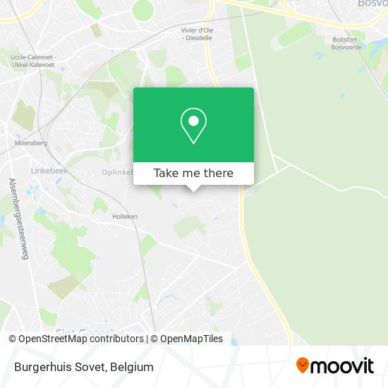 Burgerhuis Sovet map