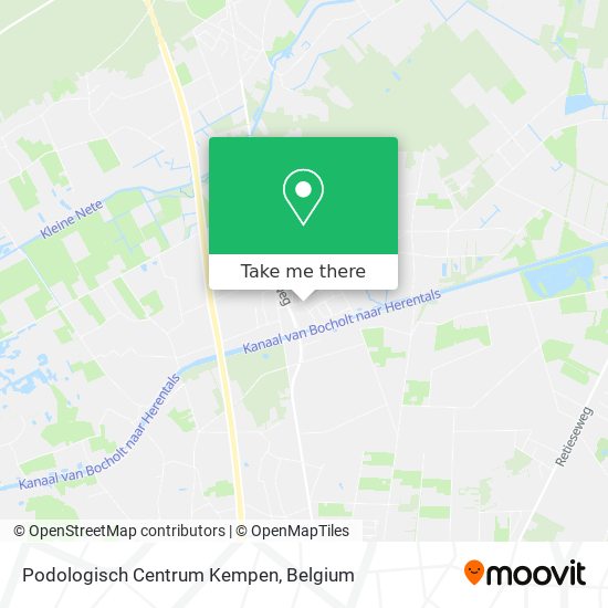 Podologisch Centrum Kempen plan