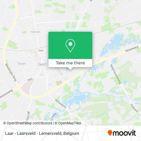 Laar - Laarsveld - Lemersveld map