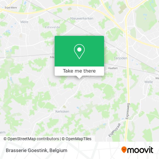 Brasserie Goestink map