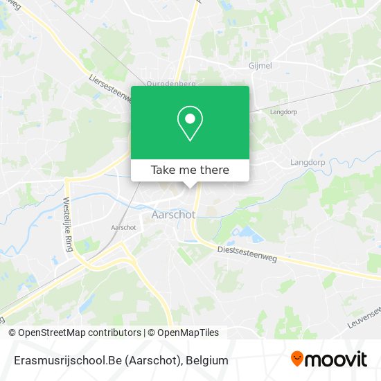 Erasmusrijschool.Be (Aarschot) plan