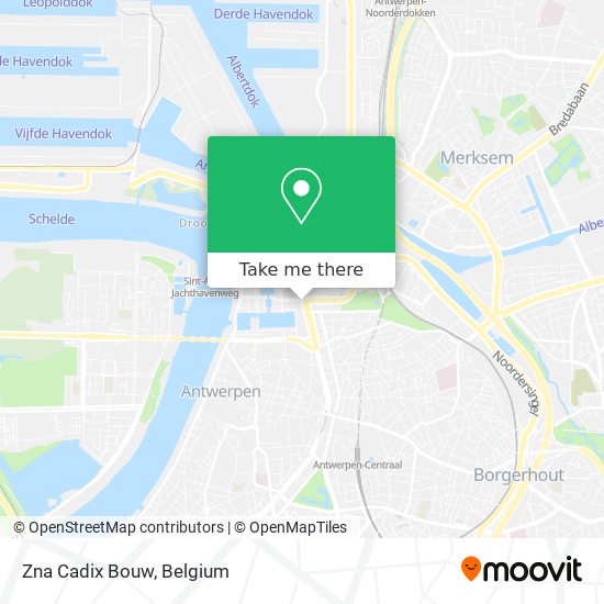 Zna Cadix Bouw map