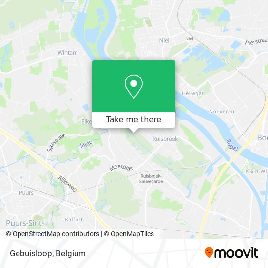 Gebuisloop map