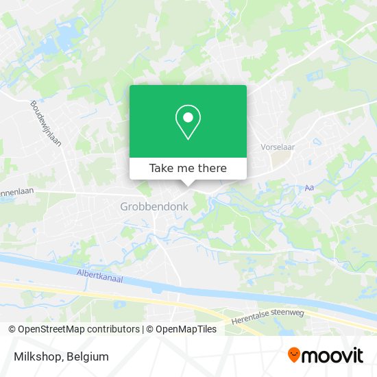 Milkshop map