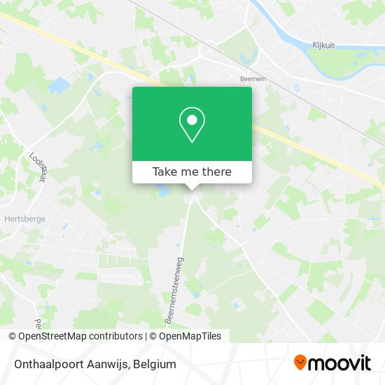 Onthaalpoort Aanwijs map