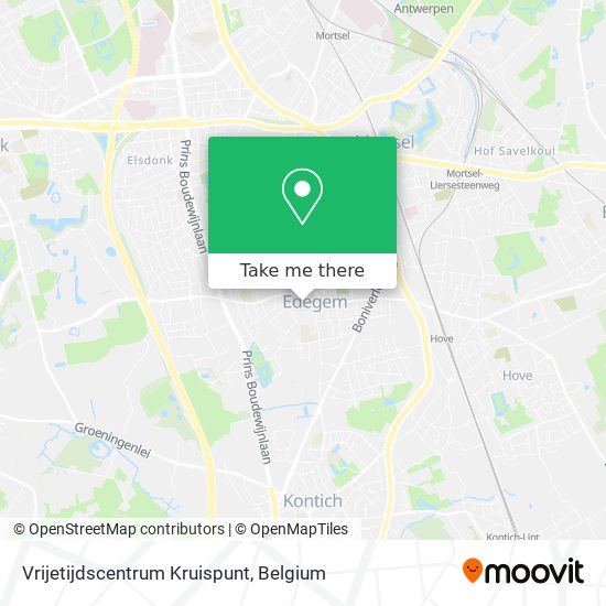 Vrijetijdscentrum Kruispunt plan