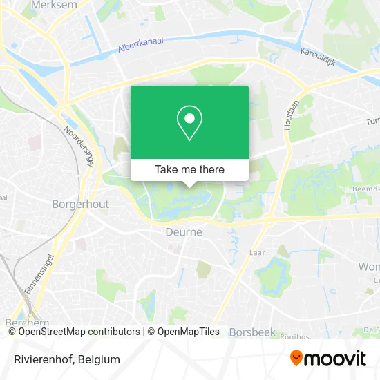 Rivierenhof map